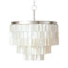 Capiz Chandelier -Lighting Promotion Store Product 444726344800 Image 1