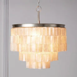 Capiz Chandelier -Lighting Promotion Store Product 444726344800 Image 2