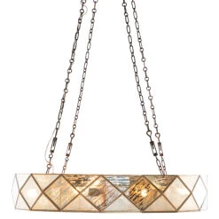 Maybelle Large Chandelier, Antique Brushed Brass -Lighting Promotion Store Product 445811116982 Image 6