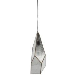 Malia Multifaceted Pendant, Antique Brushed Brass -Lighting Promotion Store Product 445811117002 Image 3