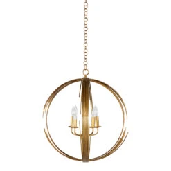 Sperry Chandelier, Antique Vintage Gold -Lighting Promotion Store Product 445811117149 Image 3