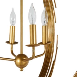 Sperry Chandelier, Antique Vintage Gold -Lighting Promotion Store Product 445811117149 Image 5