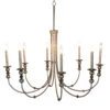 Quinci Chandelier, Antique Silver Leaf -Lighting Promotion Store Product 445811117293 Image 2