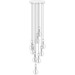 Nine Voronoi II Pendant -Lighting Promotion Store Product 5060400158225 Image 8