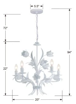 Amour Chandelier -Lighting Promotion Store Product 633779007033 Image 2