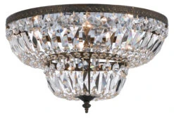 Richmond 4-Light Flush Mount, Bronze