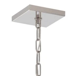 2-Light Semi-Flush, Antique Silver -Lighting Promotion Store Product 633779026645 Image 4