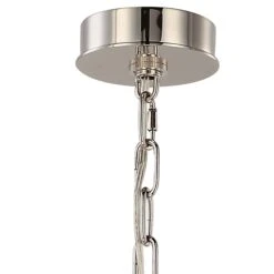 Dixon 6-Light Chandelier, Nickel -Lighting Promotion Store Product 633779031908 Image 4