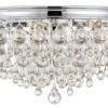 Calypso 6-Light Flush Mount, Chrome -Lighting Promotion Store Product 633779032349 Image 1