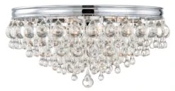 Calypso 6-Light Flush Mount, Chrome