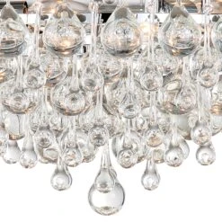 Calypso 6-Light Flush Mount, Chrome -Lighting Promotion Store Product 633779032349 Image 4