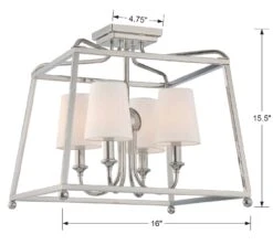 Sylvan Flush Mount -Lighting Promotion Store Product 633779033995 Image 4
