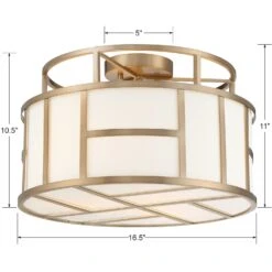 Danielson Flush Mount -Lighting Promotion Store Product 633779039249 Image 4
