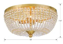 Rylee Flush Mount -Lighting Promotion Store Product 633779040191 Image 4