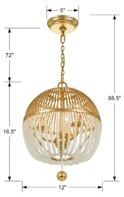 Duval Chandelier -Lighting Promotion Store Product 633779040238 Image 5