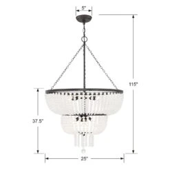 Rylee Chandelier -Lighting Promotion Store Product 633779041716 Image 4