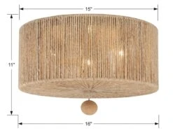 Jessa Ceiling Mount -Lighting Promotion Store Product 633779045950 Image 9