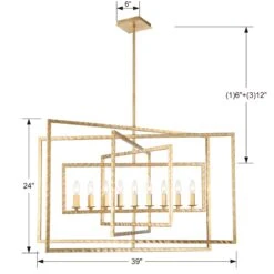 Capri Chandelier -Lighting Promotion Store Product 633779046278 Image 8