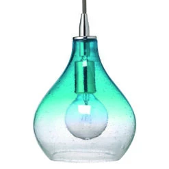 Curve 1-Light Pendant, Celadon