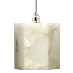 Borealis Pendant, Alabaster