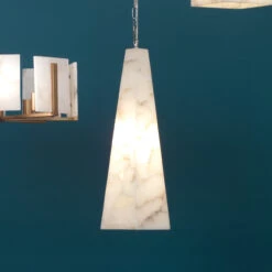 Borealis Tall Pendant, Alabaster -Lighting Promotion Store Product 688933017359 Image 3