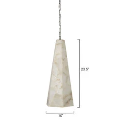 Borealis Tall Pendant, Alabaster -Lighting Promotion Store Product 688933017359 Image 4