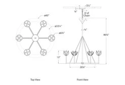 Alberto Tier Chandelier -Lighting Promotion Store Product 756808049177 Image 2 1