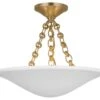 Mollino 16" Semi-Flush Mount -Lighting Promotion Store Product 756808072144 Image 1