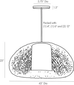 Ingrid Pendant 21 Ingrid Pendant -Lighting Promotion Store Product 796505655776 Image 10