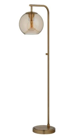 Zoe Globe Floor Lamp