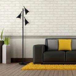 Draper Floor Lamp, Black -Lighting Promotion Store Product 798919323616 Image 5