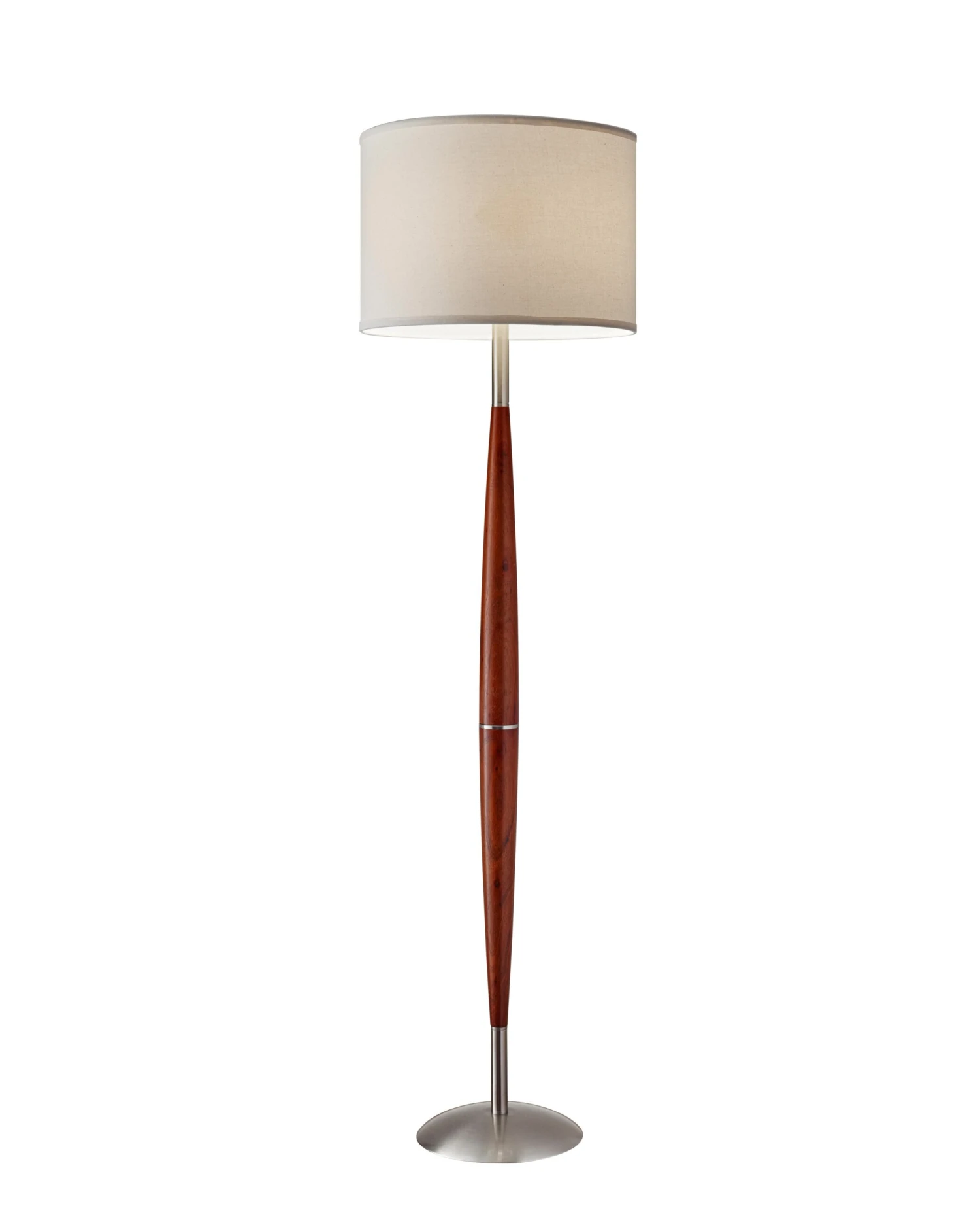 Hudson Floor Lamp, Wood/Steel 3 Hudson Floor Lamp, Wood/Steel