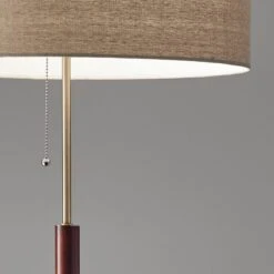 Hamilton Floor Lamp, Walnut -Lighting Promotion Store Product 798919337750 Image 4