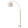 Bowery Arc Floor Lamp, White -Lighting Promotion Store Product 798919424917 Image 1