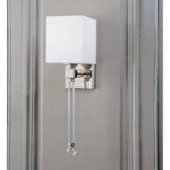 Crystal Sconce, Polished Nickel -Lighting Promotion Store Product 844717011603 Image 4