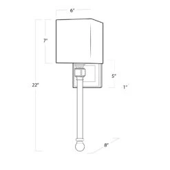 Crystal Sconce, Polished Nickel -Lighting Promotion Store Product 844717011603 Image 5