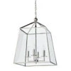 Metal & Glass Lantern, Metal -Lighting Promotion Store Product 844717012747 Image 1