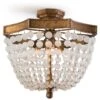Crystal Bead Semi-Flush Mount -Lighting Promotion Store Product 844717090431 Image 1
