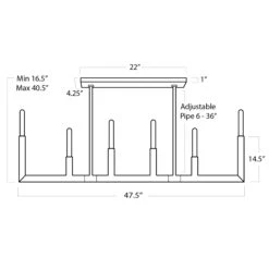 Wolfe Chandelier -Lighting Promotion Store Product 844717099700 Image 7