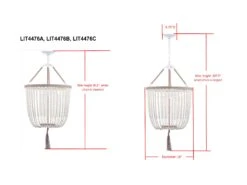 Mila 3-Light Pendant -Lighting Promotion Store Product 889048180482 Image 3