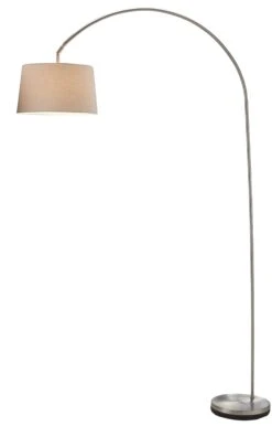 Goliath Arc Lamp, Satin Steel -Lighting Promotion Store Product ADE10071 Image 3