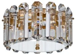 Bonnington Medium Flush Mount, Crystal