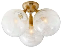 Cristol Large Triple Flush Mount