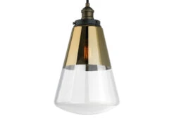 10" Carson 1-Light Pendant, Gold