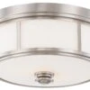 Harbour 2-Light Flush Mount, Bronze -Lighting Promotion Store Product MKL10098 Image 1