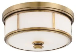 Harbour Point Flush Mount, Gold