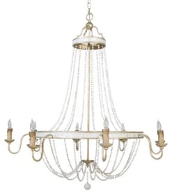 Corinna Chandelier, Champagne Silver