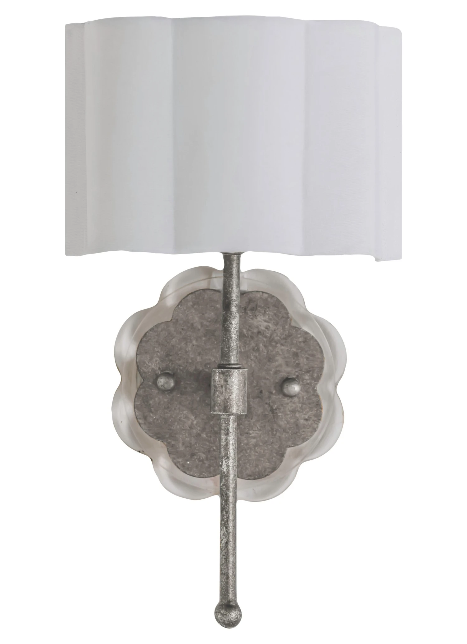 Shirley Sconce, Champagne Silver 3 Shirley Sconce, Champagne Silver