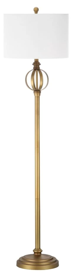 Townsman Floor Lamp, Gold