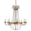 Paris Flea Market Chandelier, Gold -Lighting Promotion Store Product VIS12019 Image 1